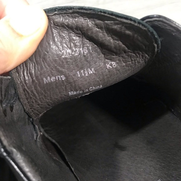 Johnston & Murphy size 12.5 Waterproof Black Leathet Stanton Lace‎ Oxfords main image 9